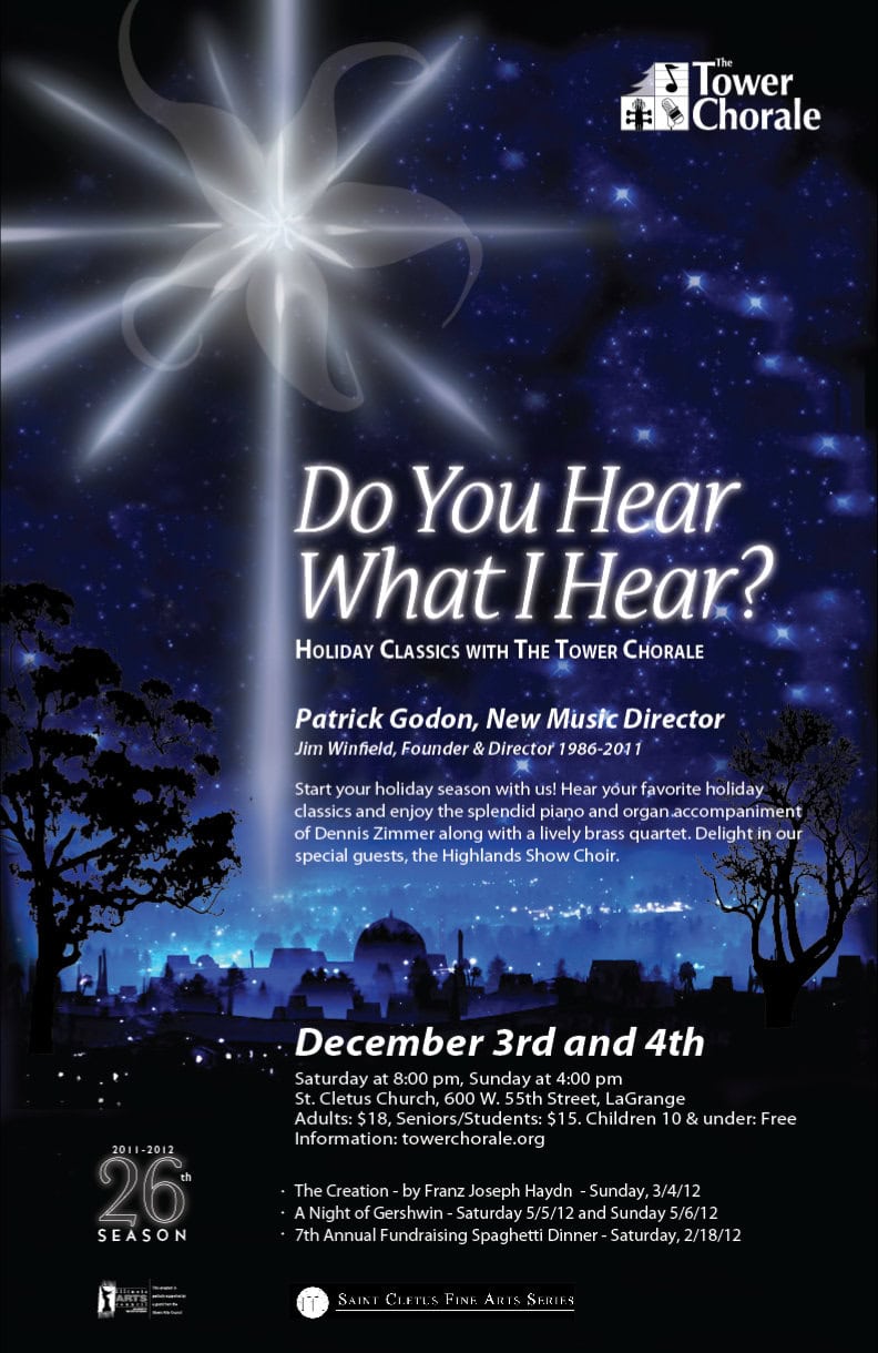 Do You Hear What I Hear concert poster