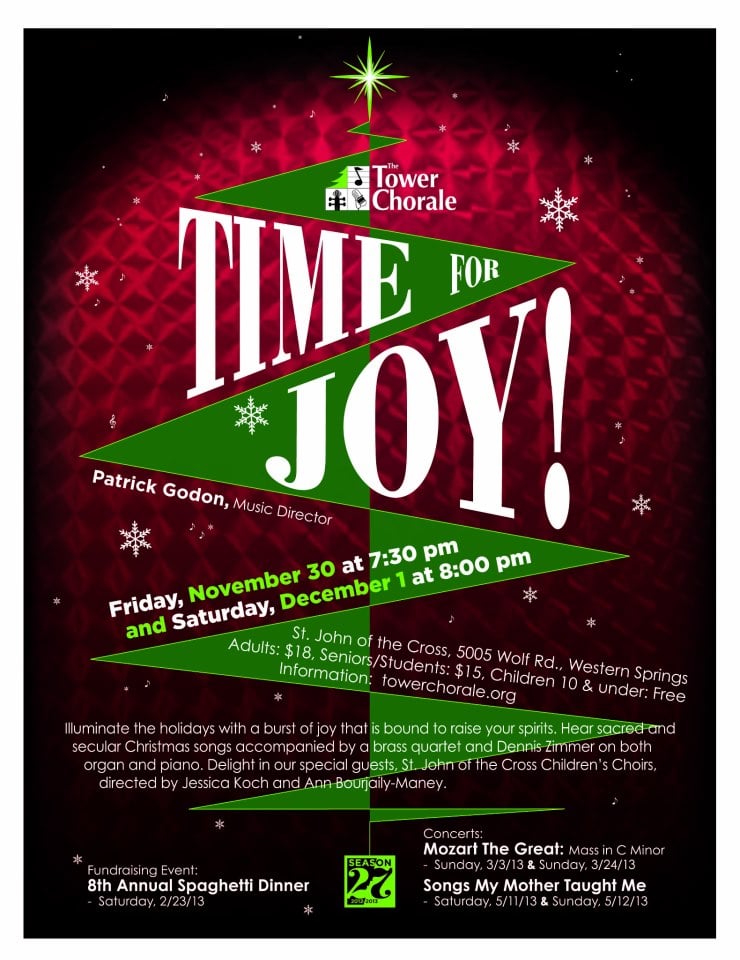 Time for Joy concert program