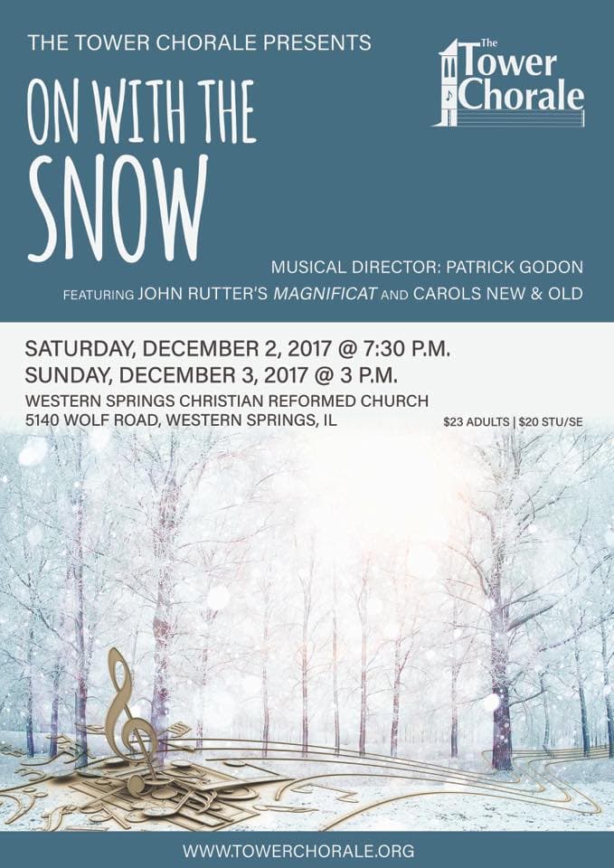 On with the Snow! concert program