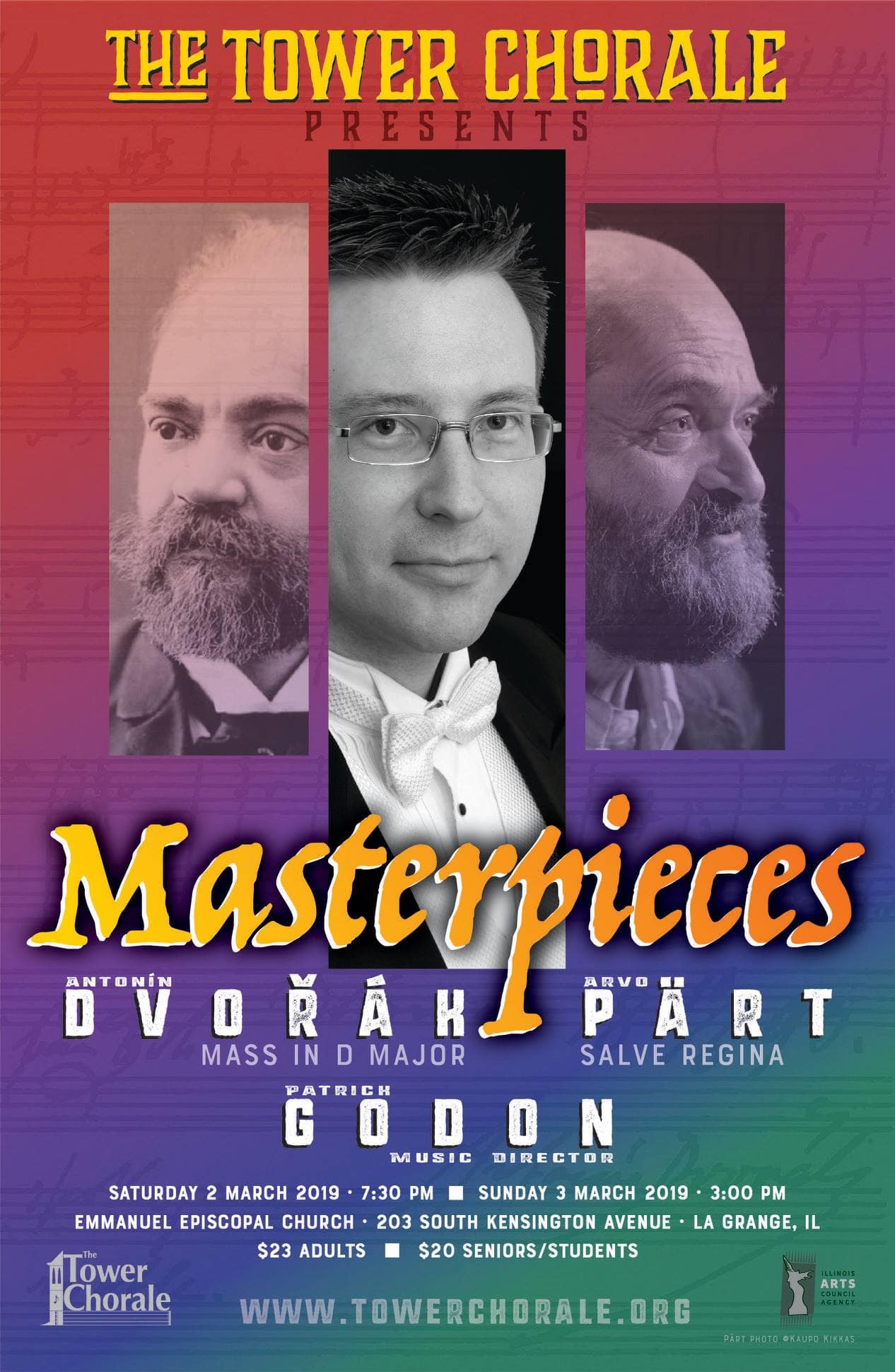 Dvorak Part Masterpieces concert program