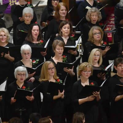 Carmina Burana concert photo from March 2018