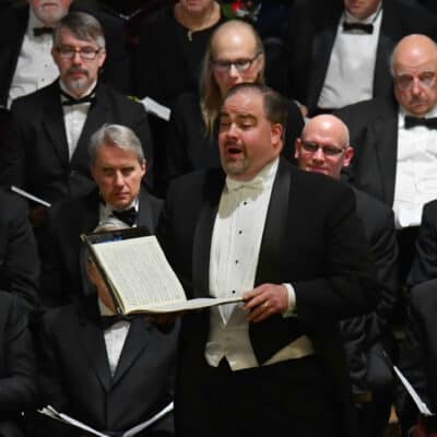 Carmina Burana concert photo from March 2018