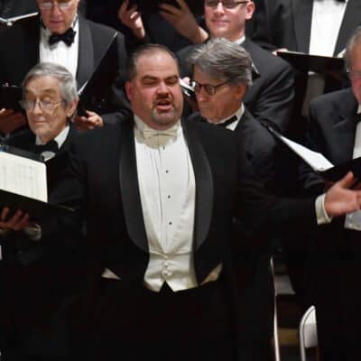 Carmina Burana concert photo from March 2018