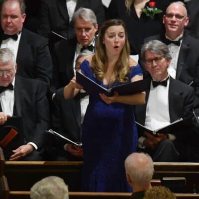 Carmina Burana concert photo from March 2018