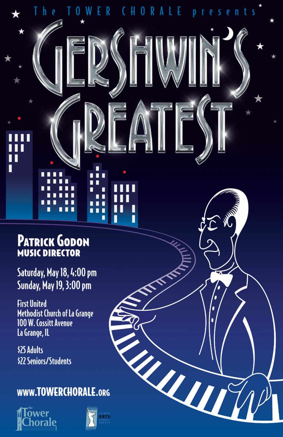 Gershwin’s Greatest concert poster