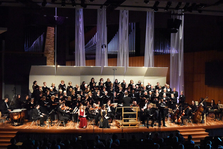 The Tower Chorale in concert.  Mendelssohn's St Paul, performed at the Elmhurst Christian Reformed Church.
